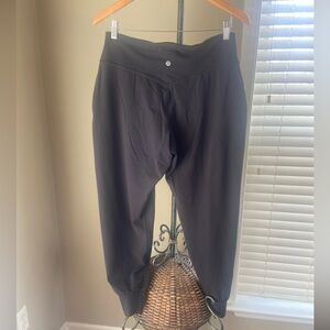 Lululemon Align Jogger Pants Womens Size 12 Black Soft Nulu Stretch Lounge
